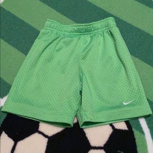 Boys Lime Green Nike Shorts..... $15
